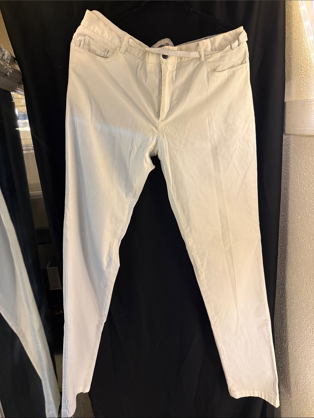 Philipp Plein White Men's Chinos - Slim Casual Style
